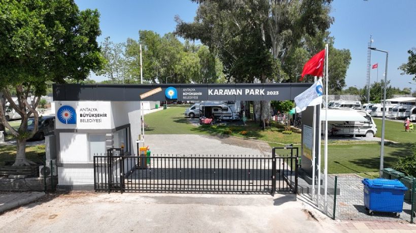 Antalya’da yeni bir Karavan Park yapımı başladı