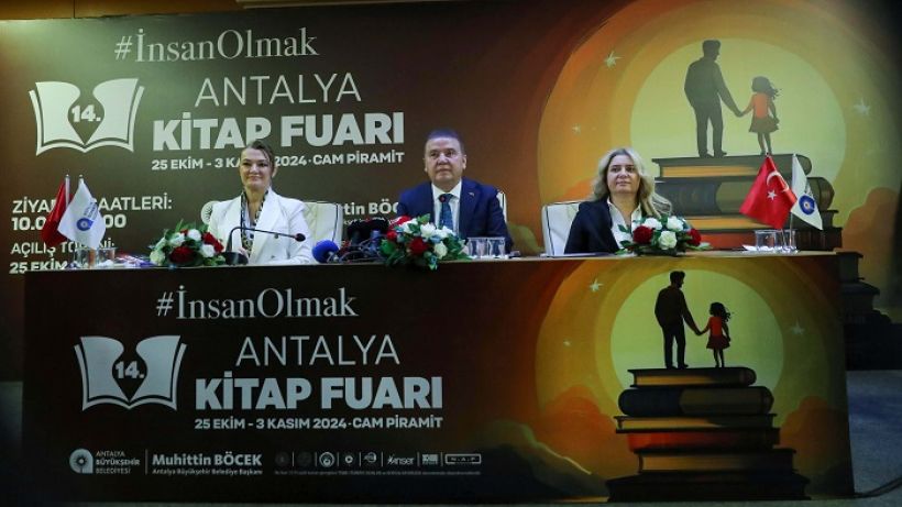 Antalya Kitap Fuarı 25 Ekim'de Açılıyor