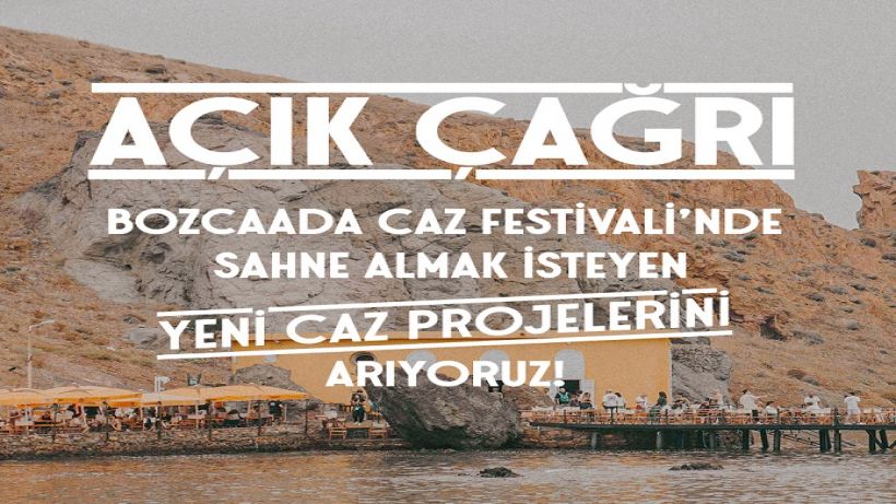 Bozcaada Caz Festivali’nden Müzisyenler için Açık Çağrı!