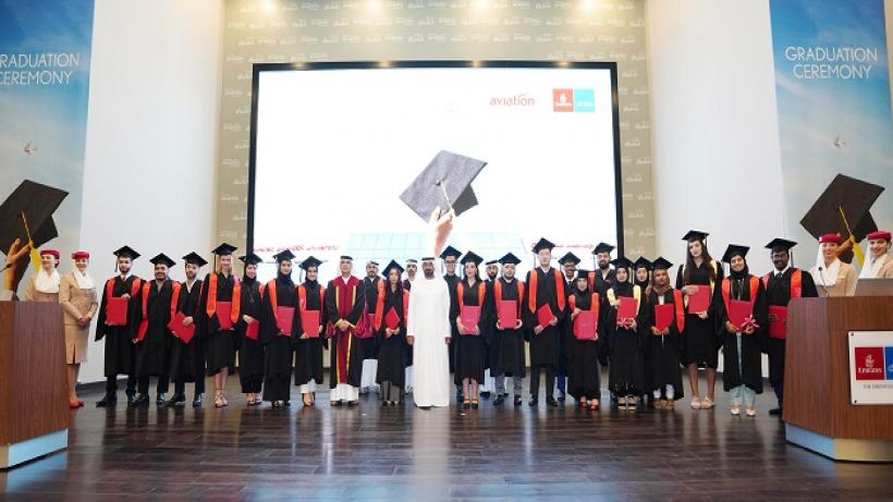 Emirates Havacılık Üniversitesi, 288 öğrencisini mezun etti