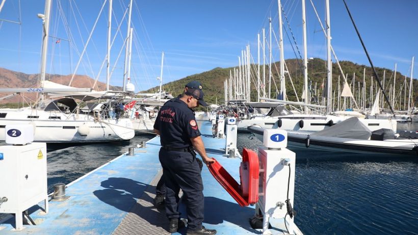 Muğla Büyükşehir'den, Kıyı Tesislerine Kapsamlı Yangın Denetimi