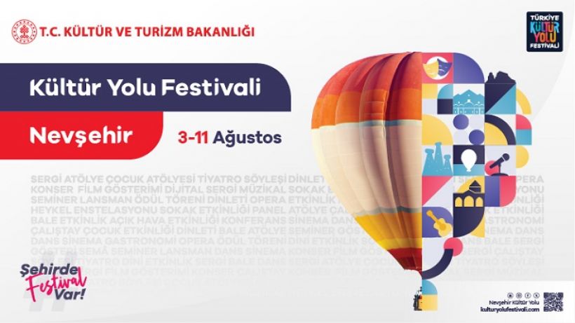 Nevşehir Kültür Yolu Festivali Başlıyor