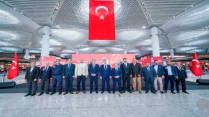 İGA İstanbul Havalimanı’nda demokrasi coşkusu…