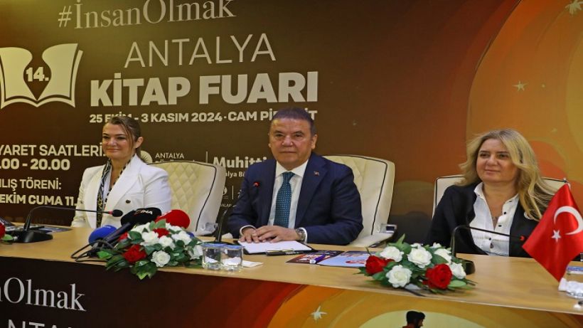 Antalya Kitap Fuarı 25 Ekim'de Açılıyor