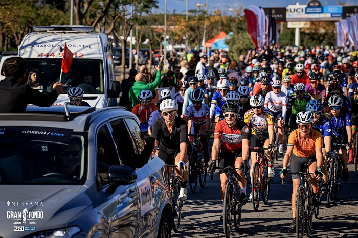 UCI Nirvana Gran Fondo World Series Antalya Başlıyor